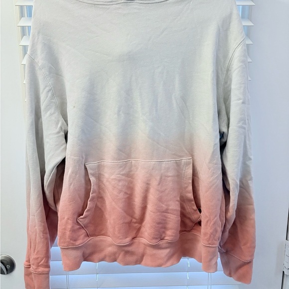 Old Navy Men’s 2PC SET Pink/ Orange Ombre hoodie + Sweatpants men’s size M top L - Picture 4 of 13